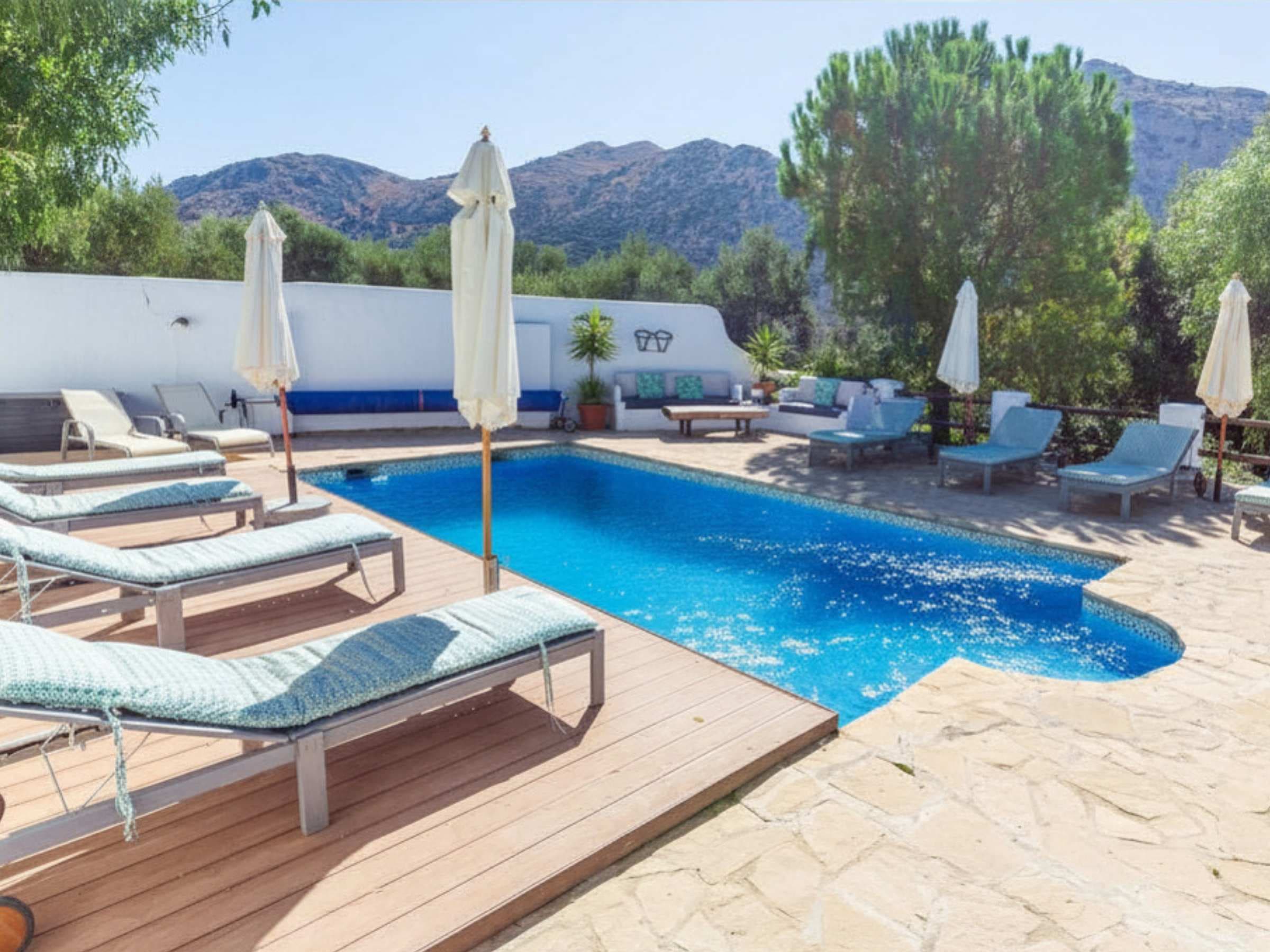 shared communal swimming pool