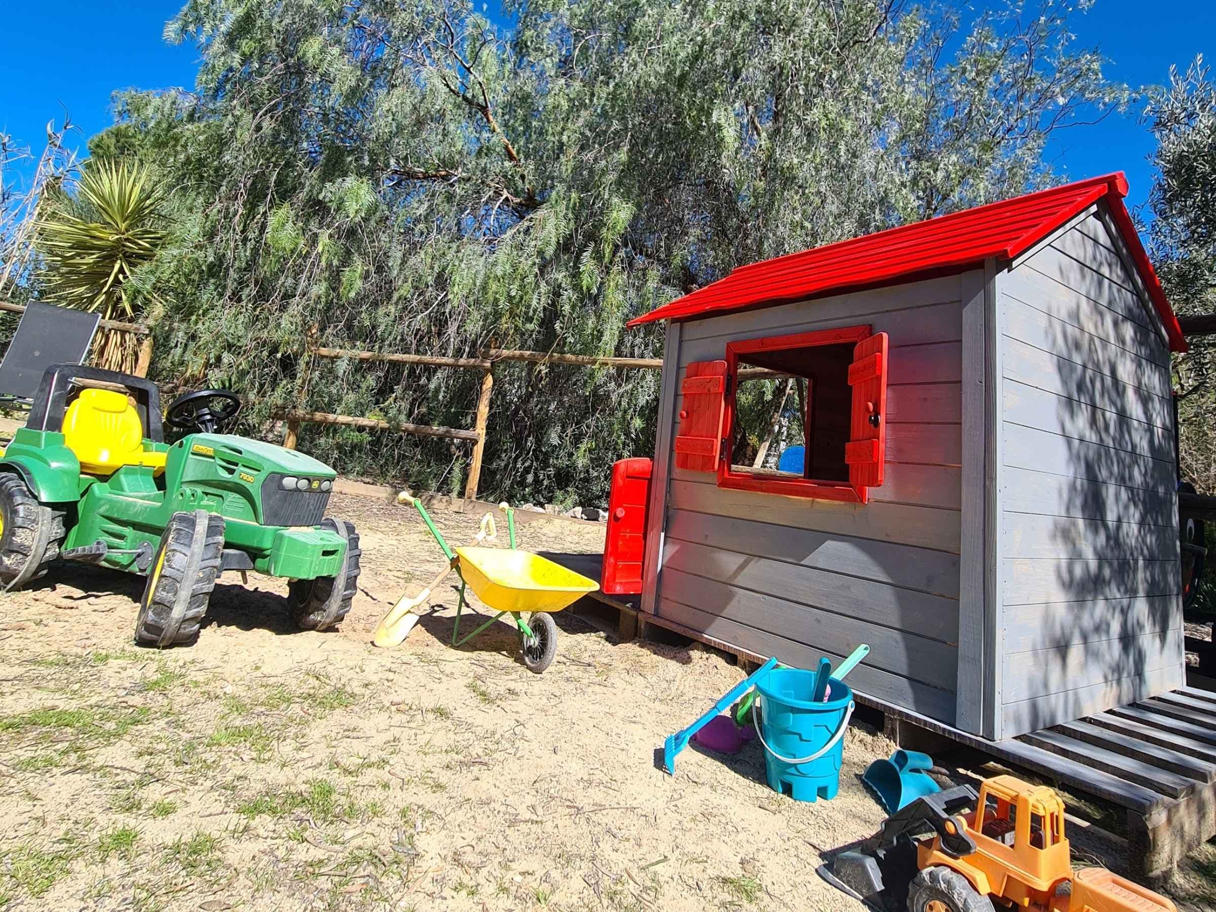 Children's play area at Cortijo Los Lobos
